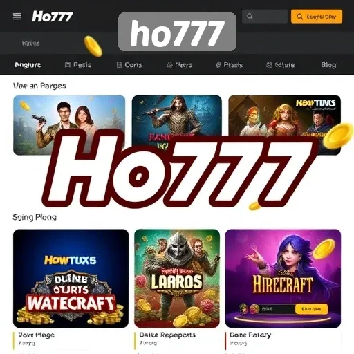 Keunggulan Permainan di Ho777 untuk Para Gamers